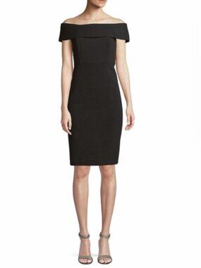 NWOT Calvin Klein Black Strapless Dress, Size 10